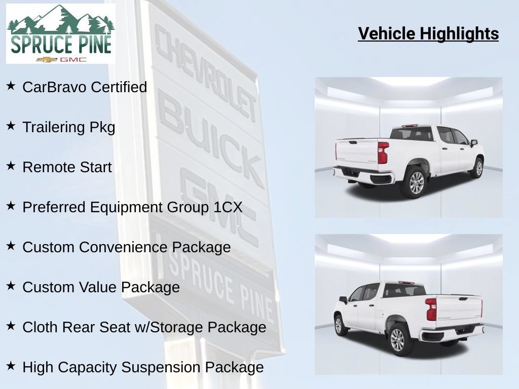 Certified 2024 Chevrolet Silverado 1500 Custom RWD image 9