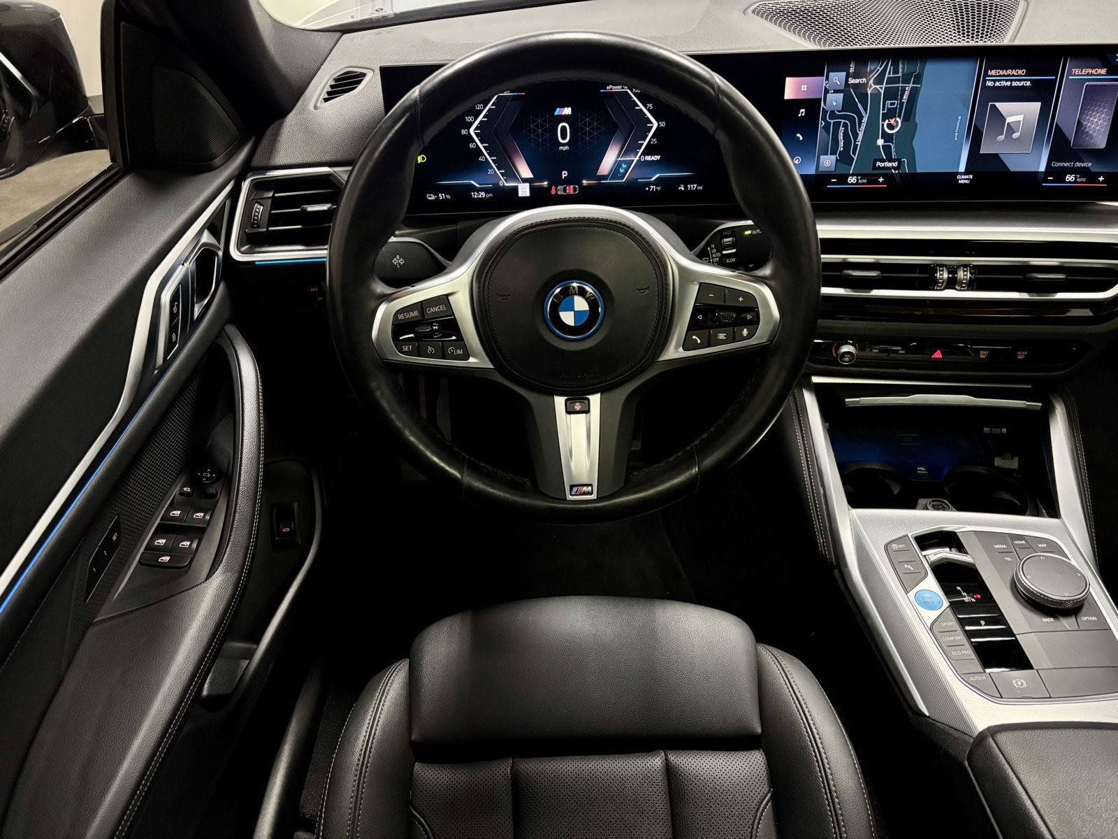 Used 2023 BMW i4 eDrive40 w/ M Sport Package RWD image 2