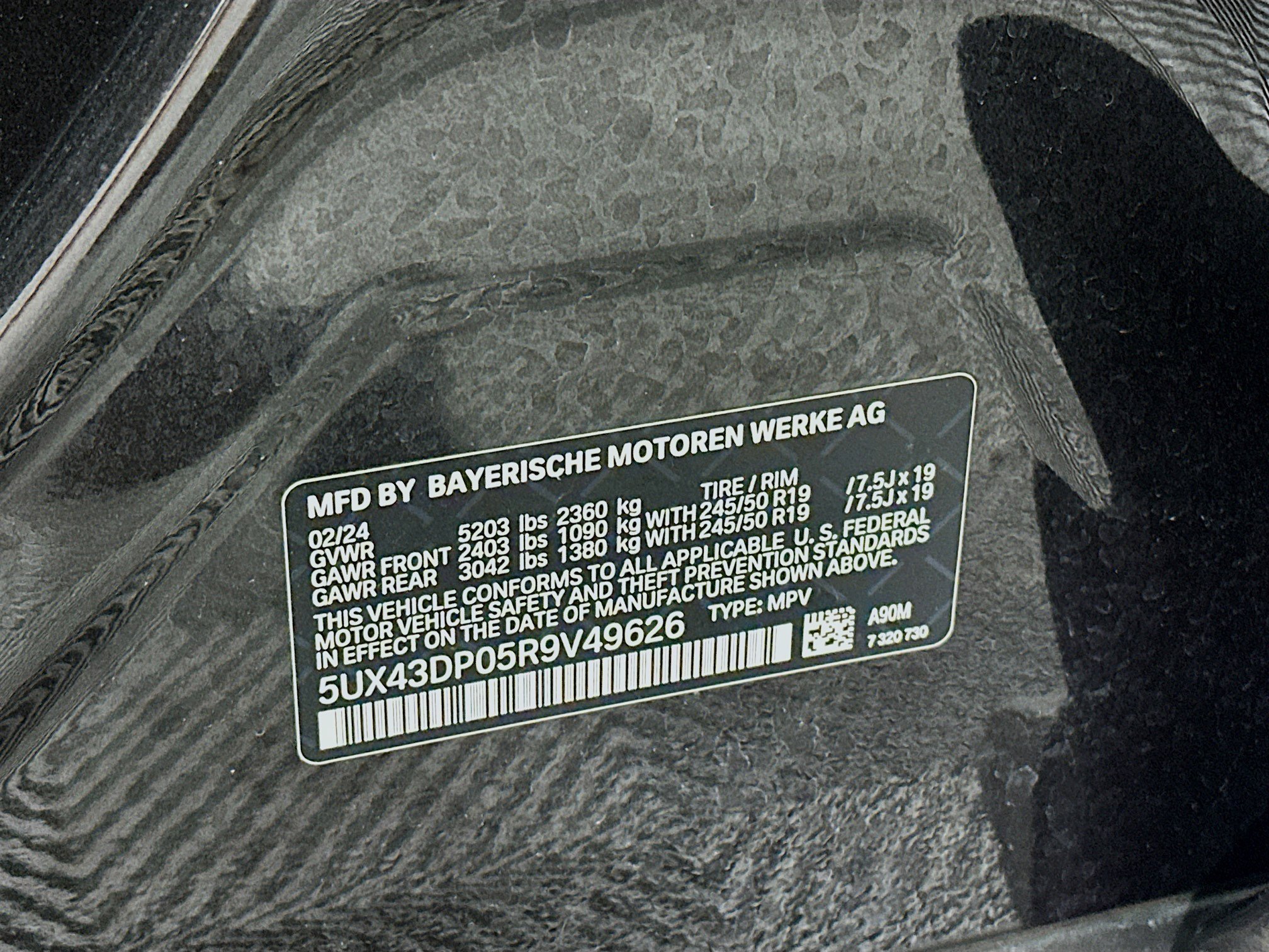 Used 2024 BMW X3 sDrive30i image 12