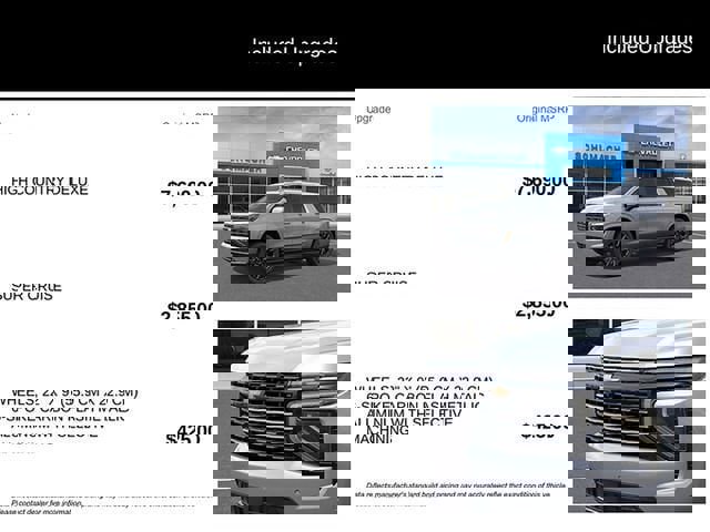 New 2026 Chevrolet Suburban High Country image 8