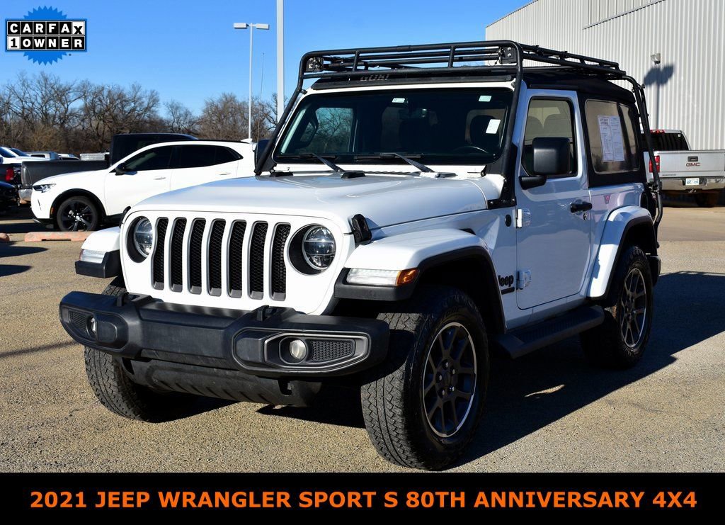 Used 2021 Jeep Wrangler Sport S image 1