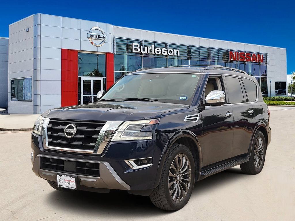 Certified 2024 Nissan Armada Platinum w/ Captain's Chairs Package
