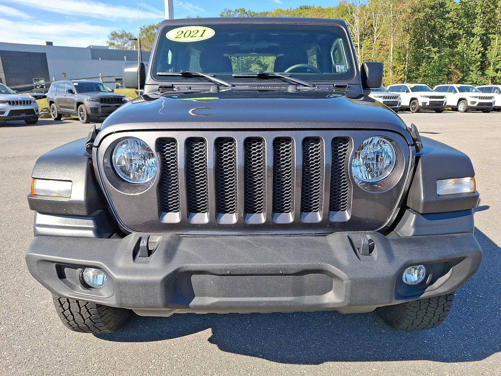 Used 2021 Jeep Wrangler Unlimited Sport image 2