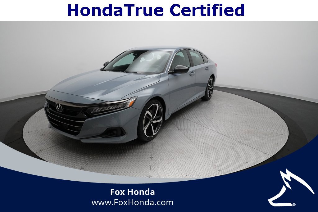 Certified 2022 Honda Accord Sport