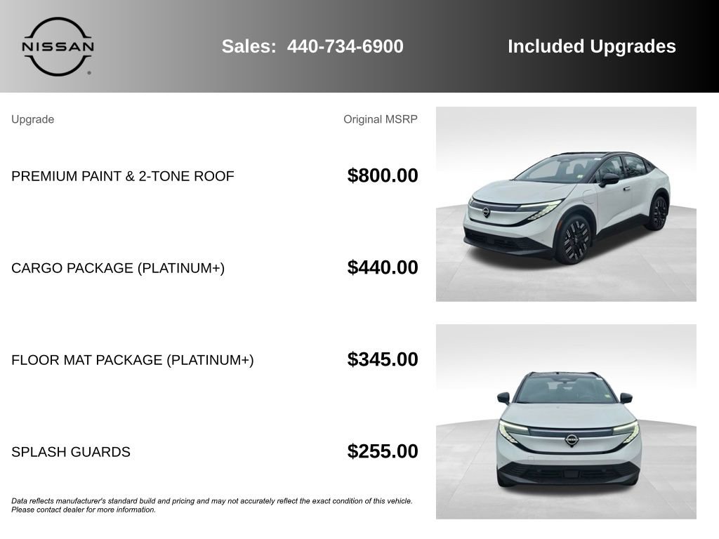 New 2026 Nissan Leaf Platinum+ w/ Cargo Package (Platinum+) image 7