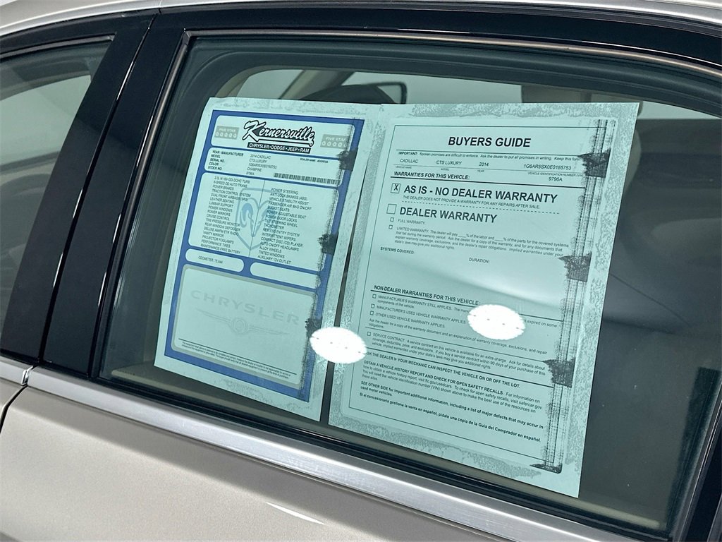 Used 2014 Cadillac CTS Luxury image 36