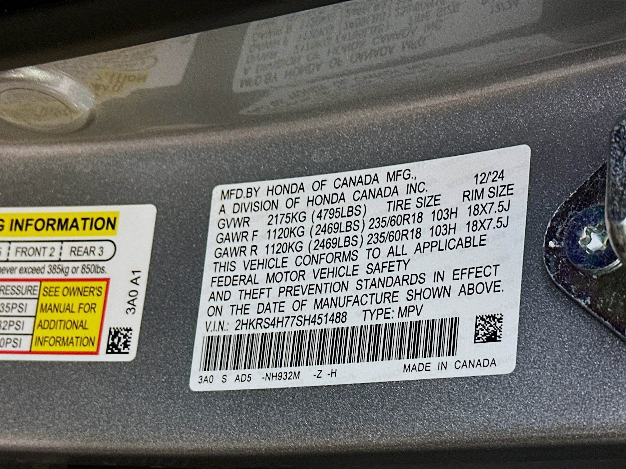 Used 2025 Honda CR-V EX-L image 12