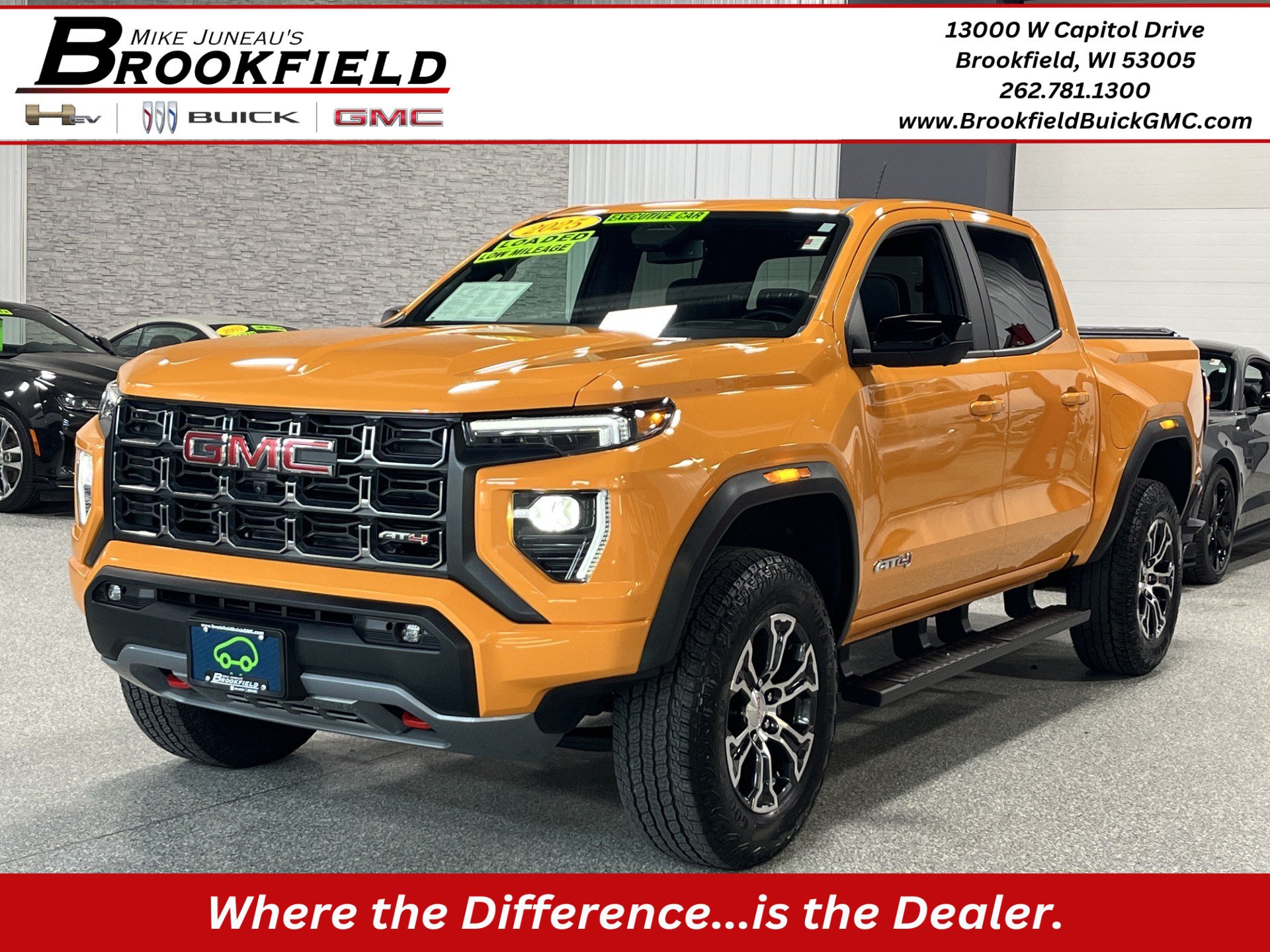 Certified 2025 GMC Canyon AT4 w/ Technology Plus Package AWD/4WD image 1