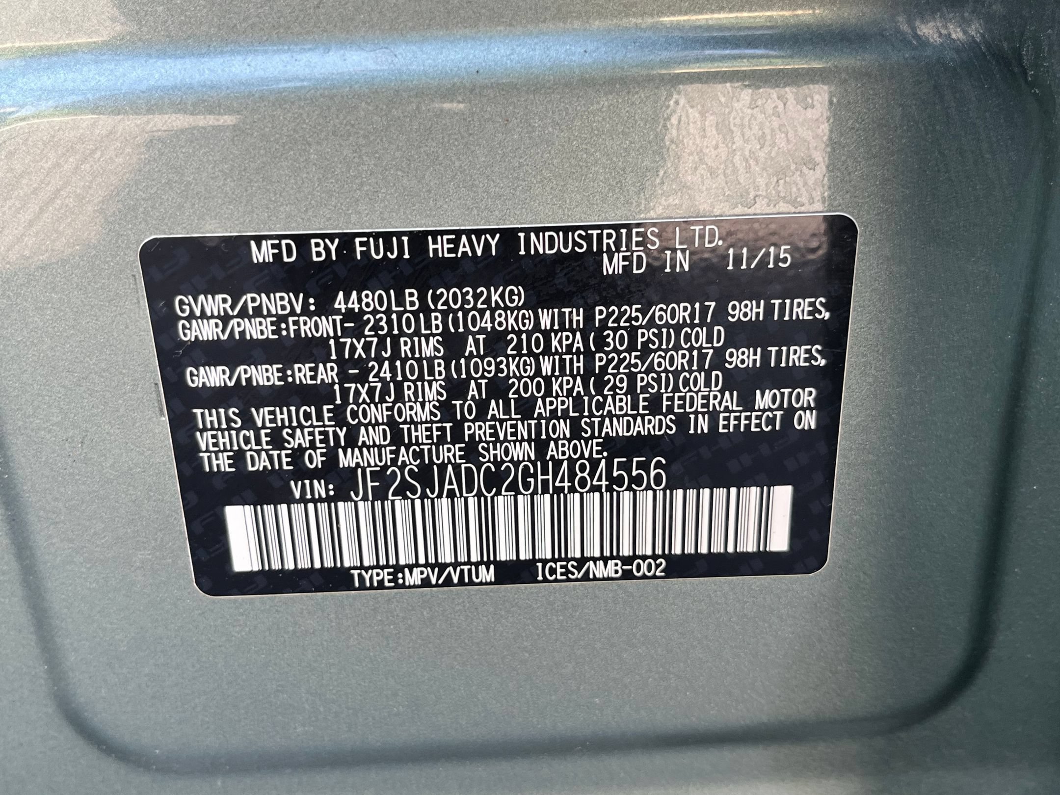 Used 2016 Subaru Forester 2.5i Premium w/ All-Weather Package AWD/4WD image 31