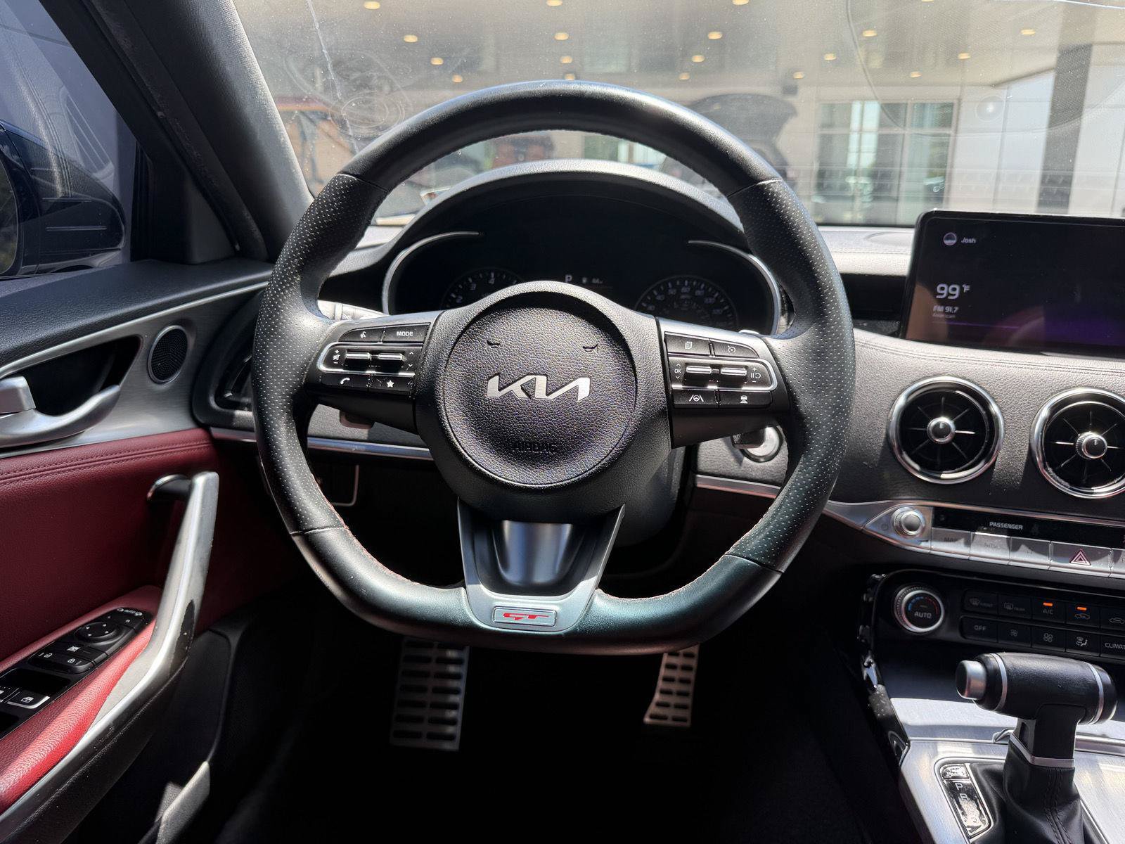 Used 2022 Kia Stinger GT1 w/ Red Interior Color Package RWD image 8