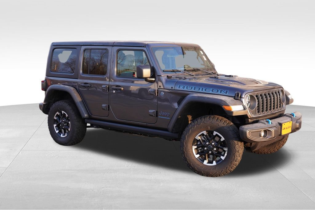 Certified 2025 Jeep Wrangler Unlimited Rubicon 4xe w/ Safety Group image 2