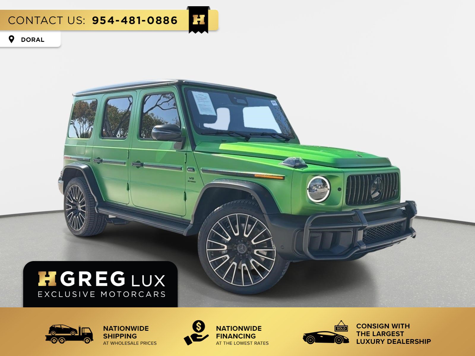Used 2025 Mercedes-Benz G 63 AMG 4MATIC w/ Night Package Magno