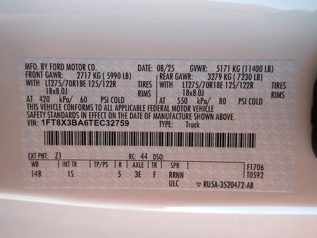 New 2026 Ford F350 XL w/ XL Chrome Package image 17