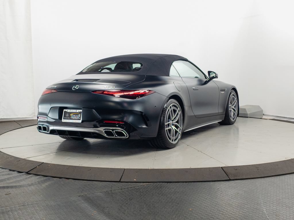 Certified 2024 Mercedes-Benz SL 63 AMG 4MATIC w/ Manufactur Interior Package image 33