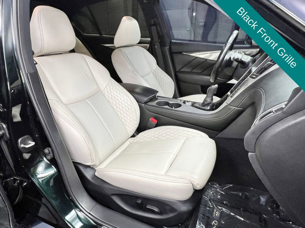 Used 2023 INFINITI Q50 Red Sport 400 w/ Black Opal Edition RWD image 7