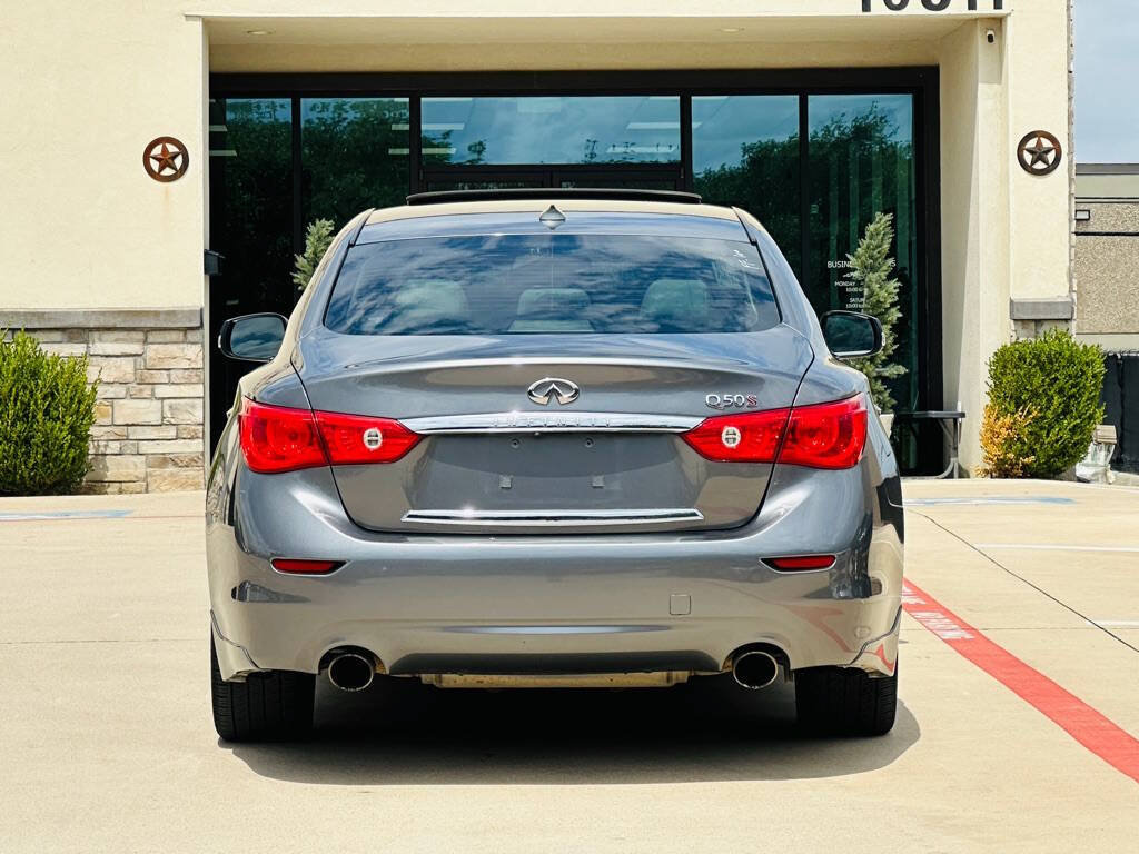 Used 2014 INFINITI Q50 w/ Navigation Package RWD image 8