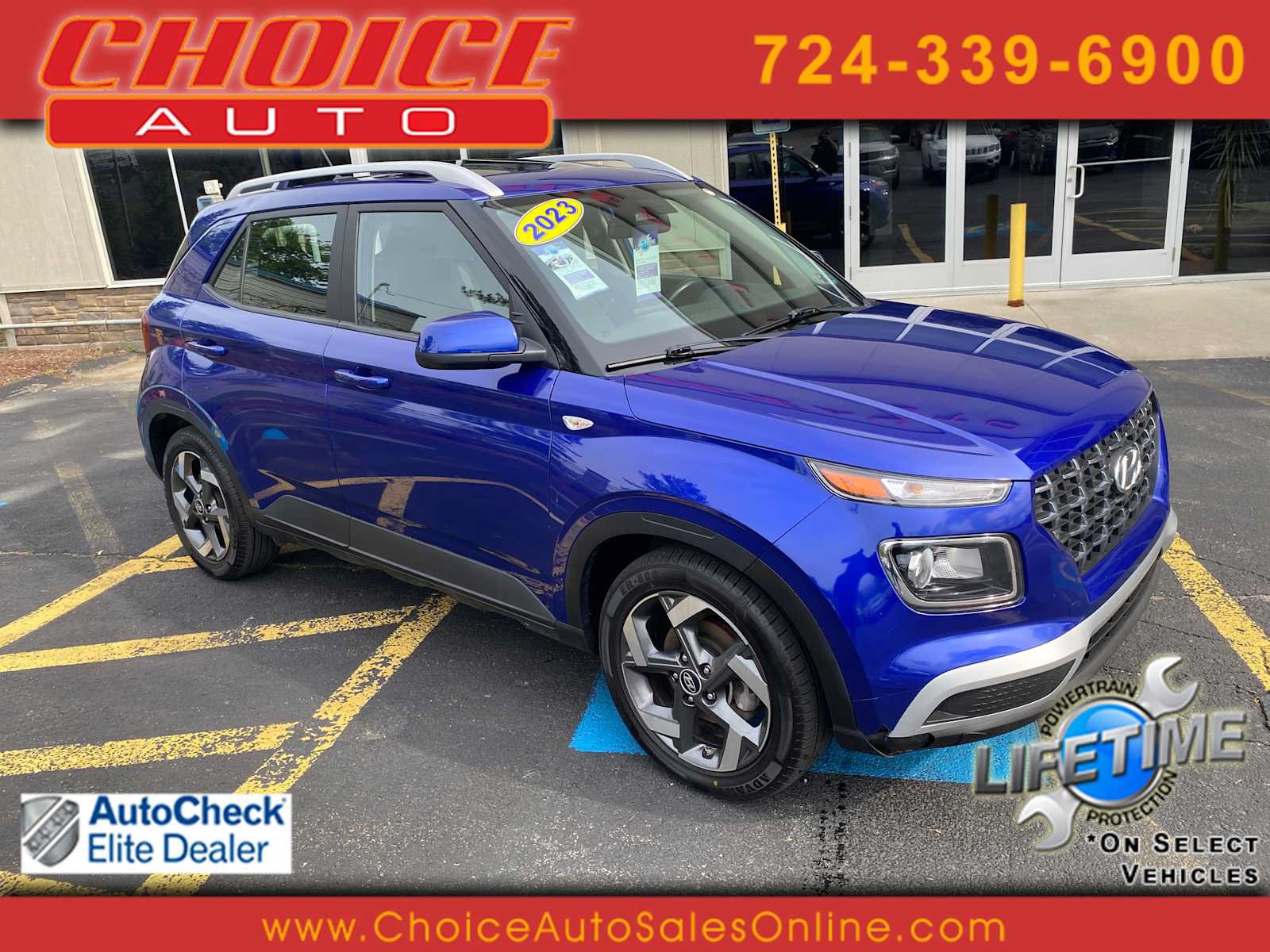 Used 2023 Hyundai Venue SEL FWD image 1