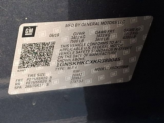 Used 2019 Chevrolet Suburban LT w/ Max Trailering Package image 30