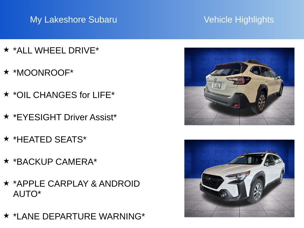 Certified 2025 Subaru Outback Premium w/ Popular Package #1A image 6