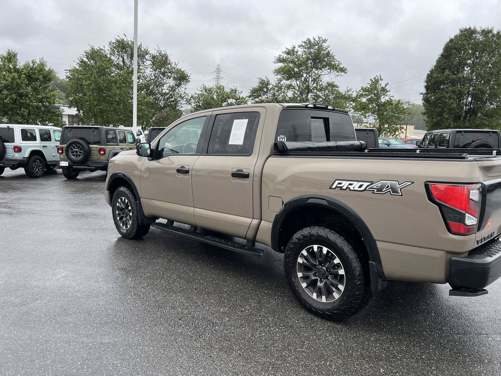 Used 2020 Nissan Titan PRO-4X w/ Pro-4x Utility Package AWD/4WD image 2