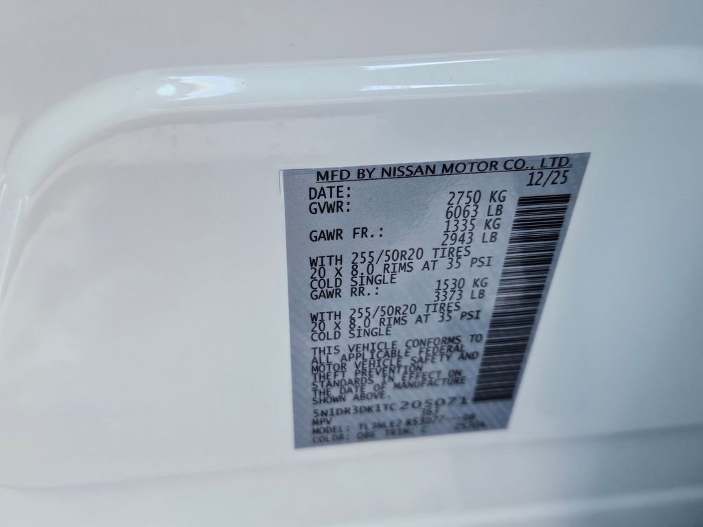 New 2026 Nissan Pathfinder Platinum image 27