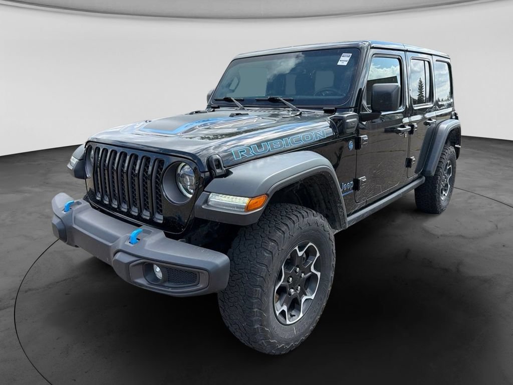Used 2023 Jeep Wrangler Unlimited Rubicon 4xe w/ Cold Weather Group AWD/4WD image 3