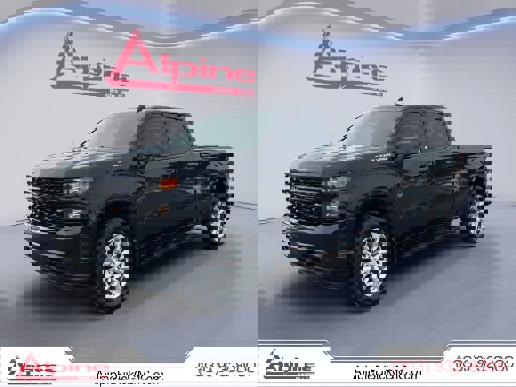 Used 2022 Chevrolet Silverado 1500 Custom image 1