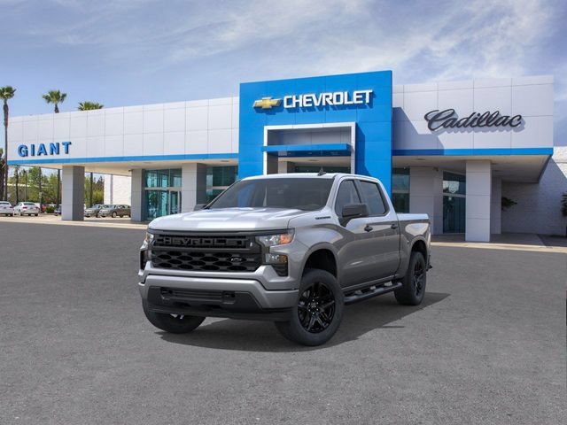 New 2026 Chevrolet Silverado 1500 Custom w/ Turbomax Blackout Package RWD image 8