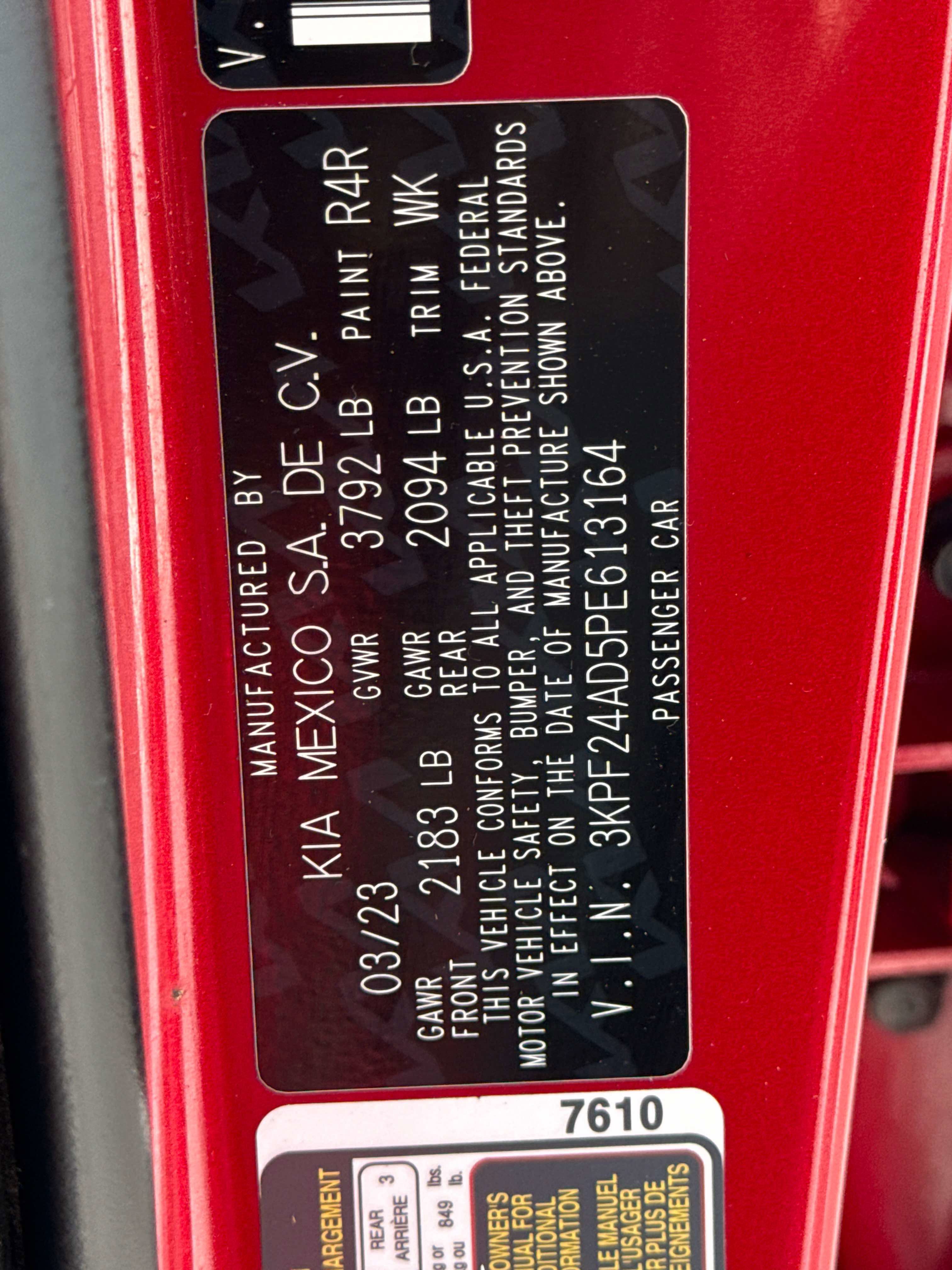 Used 2023 Kia Forte LXS FWD image 27