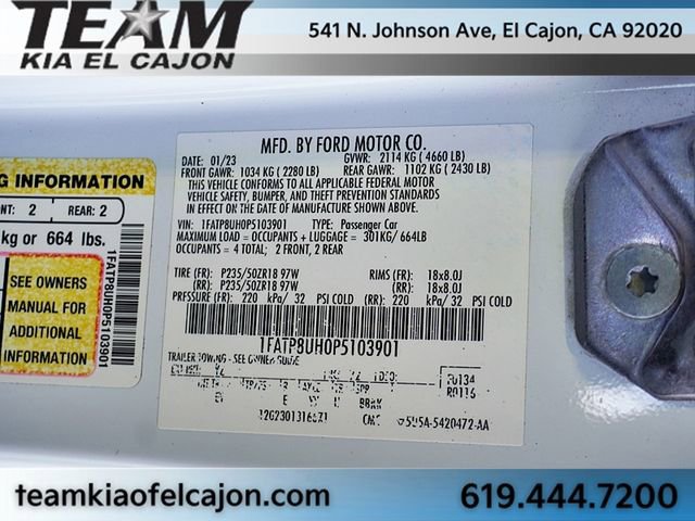 Used 2023 Ford Mustang Premium image 35