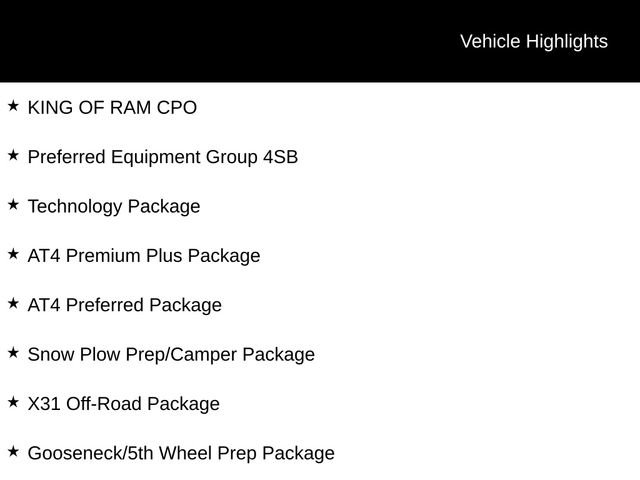 Used 2025 GMC Sierra 3500 AT4 w/ AT4 Premium Plus Package AWD/4WD image 5