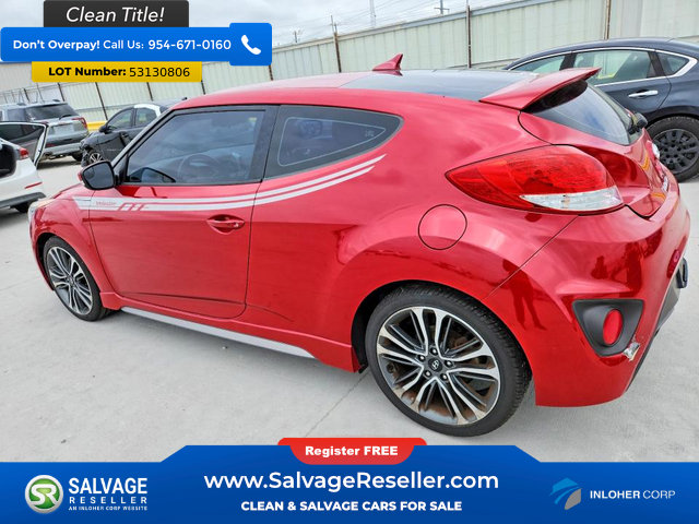 Used 2016 Hyundai Veloster Turbo FWD image 3