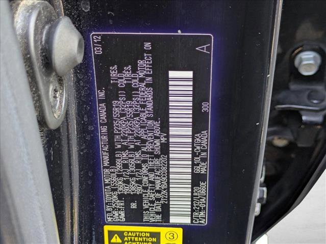 Used 2012 Lexus RX 350 FWD w/ Premium Pkg image 24