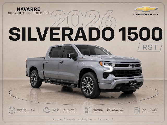 New 2026 Chevrolet Silverado 1500 RST w/ RST All Star Premium Package