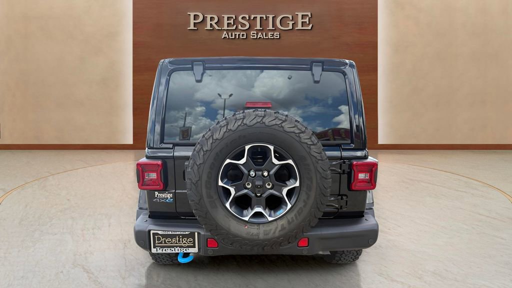 Used 2022 Jeep Wrangler Unlimited Rubicon 4xe w/ Steel Bumper Group image 29