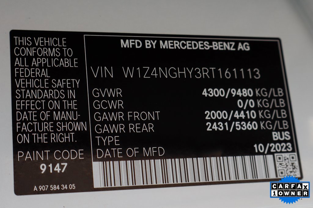 Used 2024 Mercedes-Benz Sprinter 2500 image 50