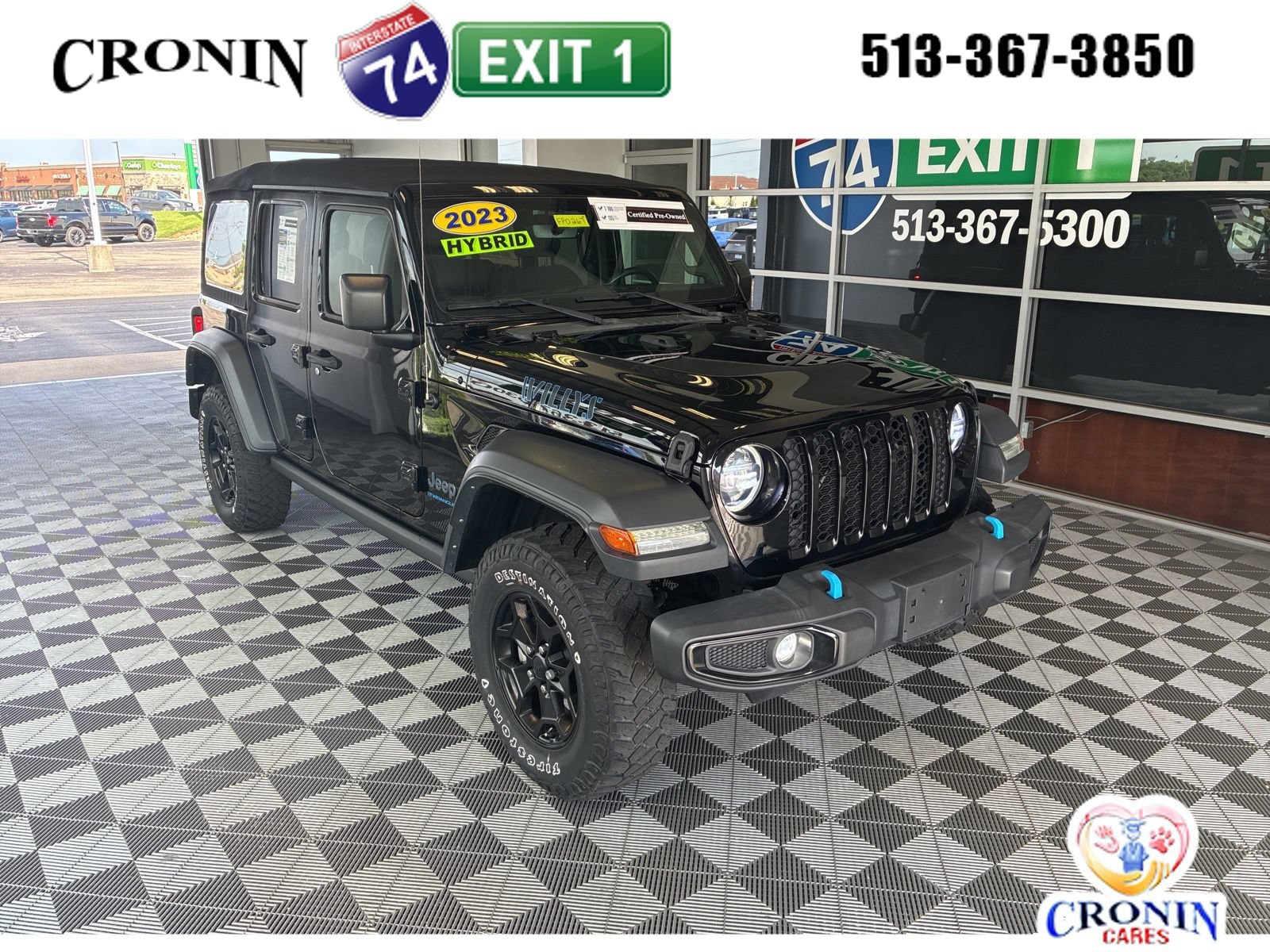 Used 2023 Jeep Wrangler Unlimited w/ Cold Weather Group AWD/4WD image 1