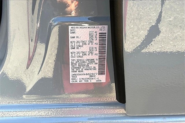 New 2026 Nissan Frontier PRO-4X w/ Pro-4x Convenience Package image 9