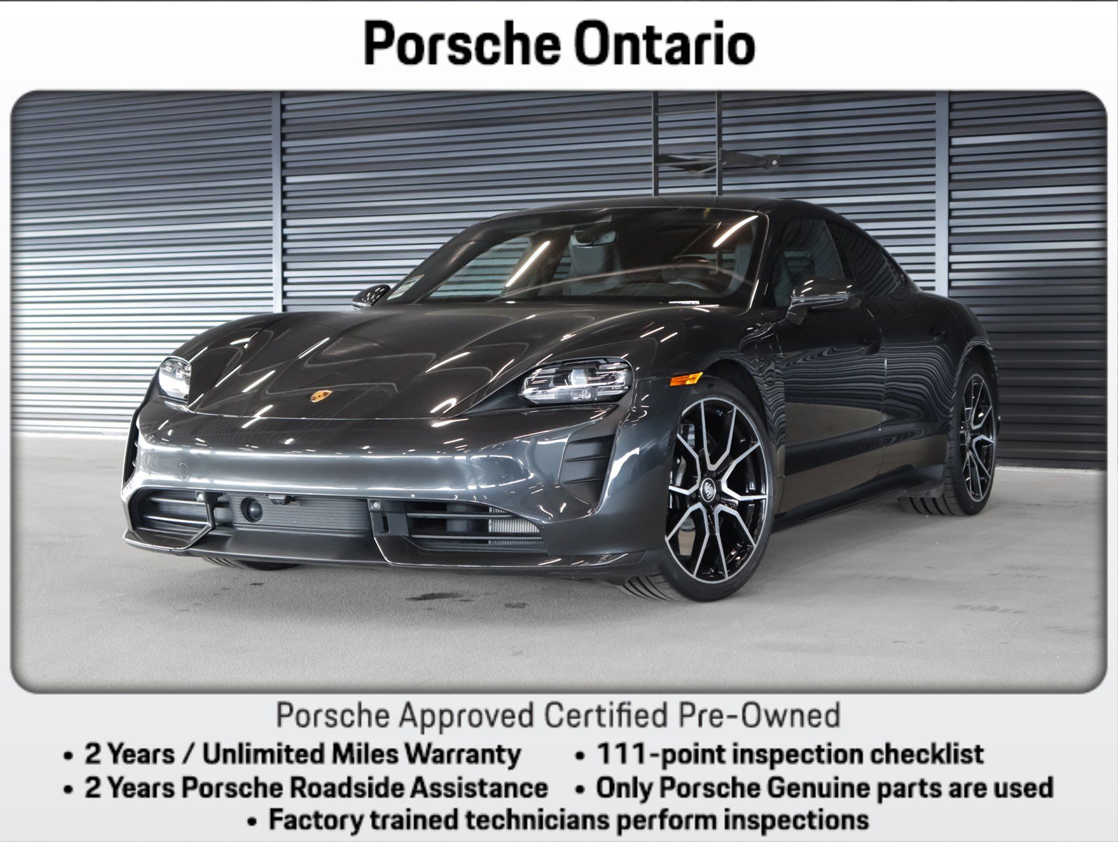 Certified 2022 Porsche Taycan 4S image 1