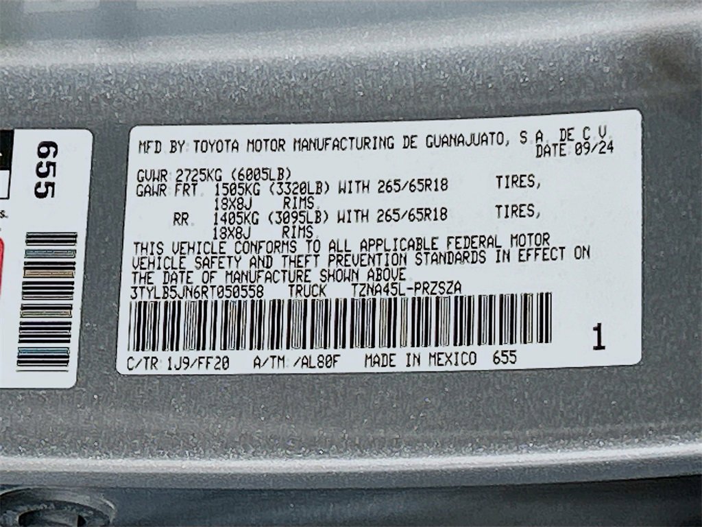 Used 2024 Toyota Tacoma SR5 image 27