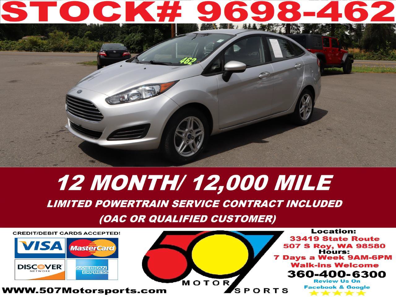 Used 2019 Ford Fiesta SE FWD image 2