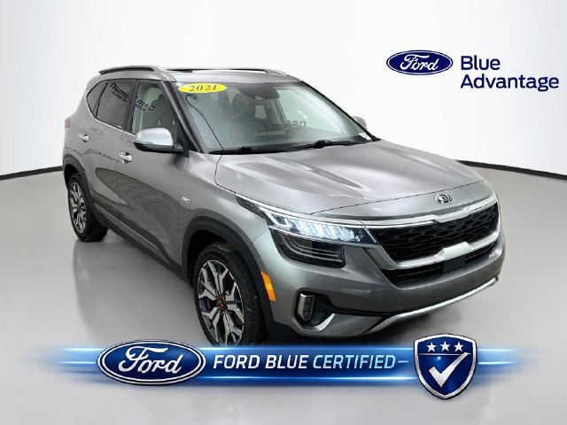 Used 2021 Kia Seltos SX w/ SX Sunroof Package AWD/4WD image 1