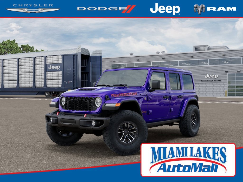 New 2026 Jeep Wrangler Unlimited Rubicon AWD/4WD 360° Tour