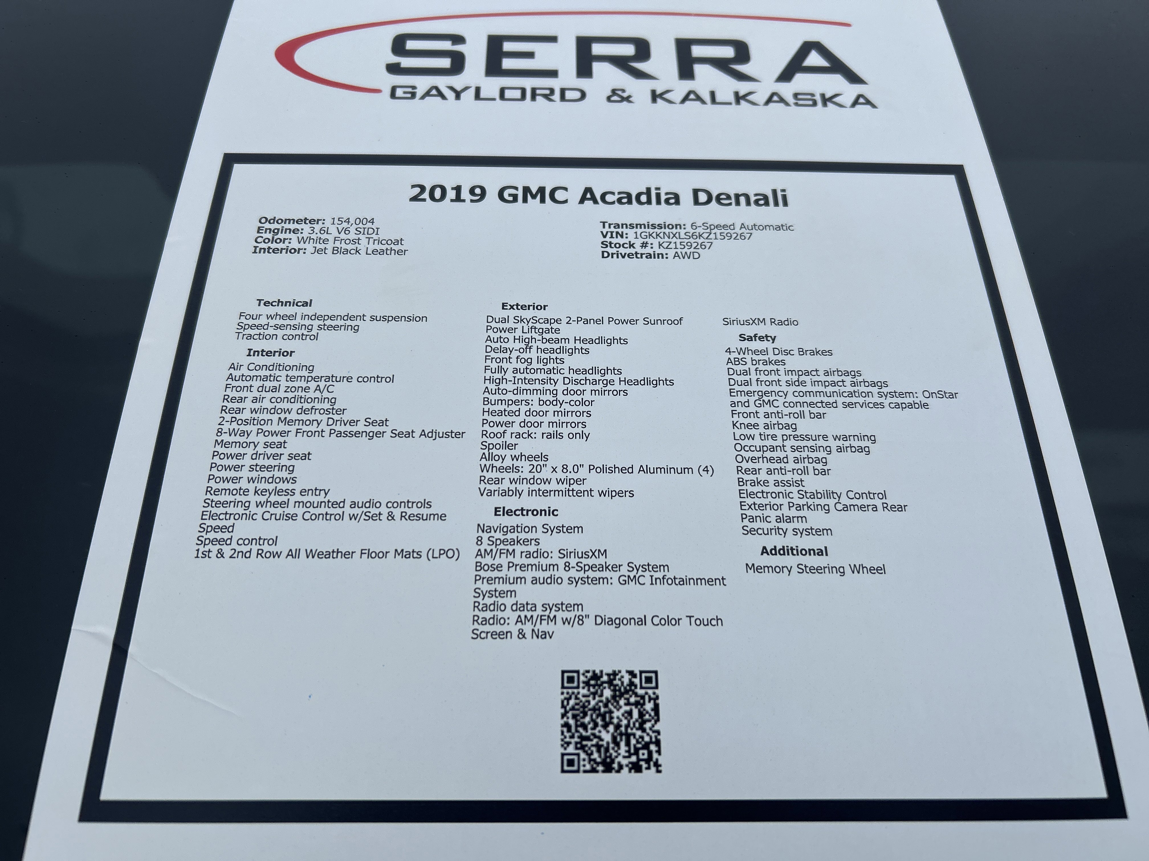 Used 2019 GMC Acadia Denali image 28