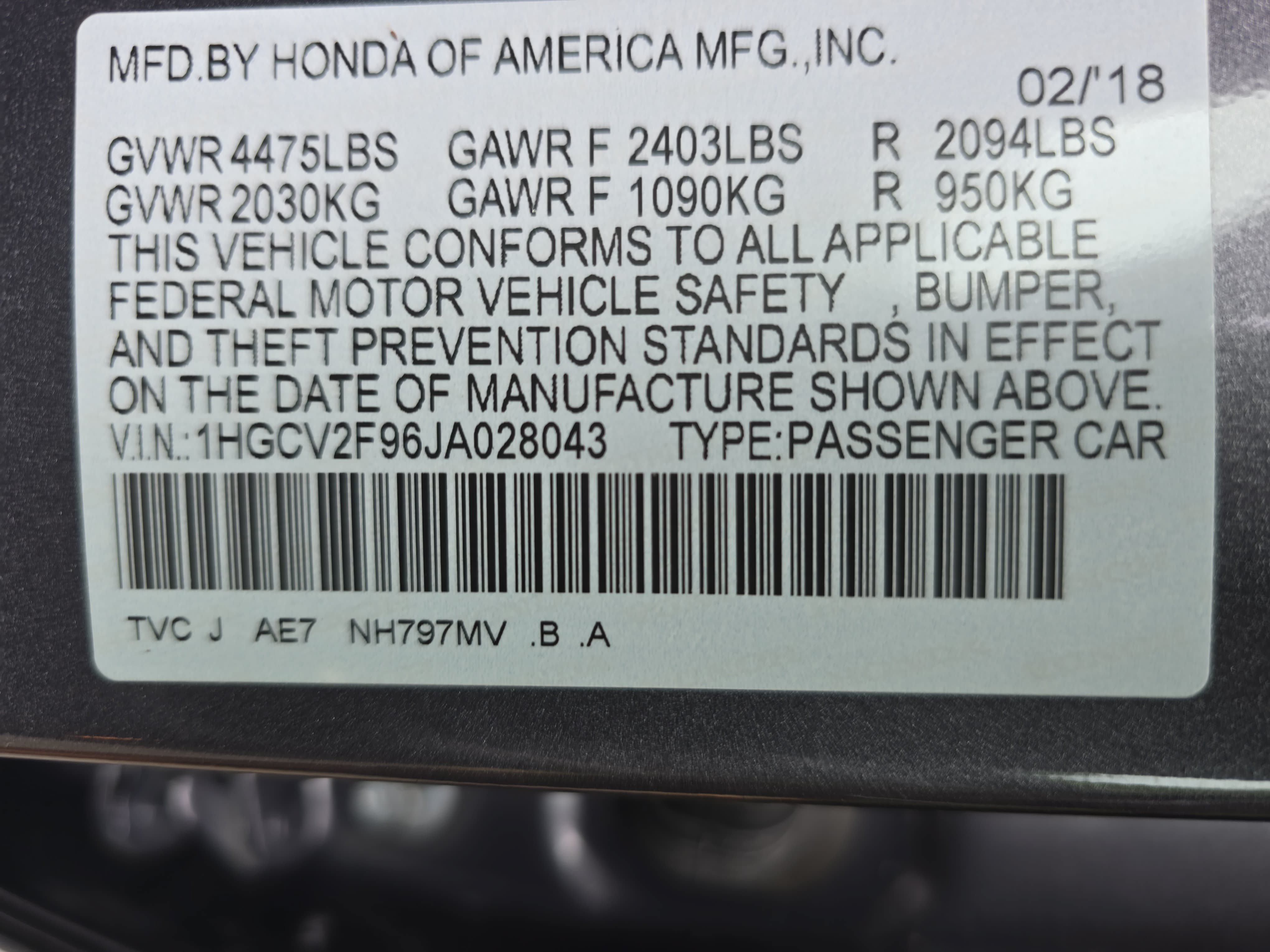 Used 2018 Honda Accord Touring image 37
