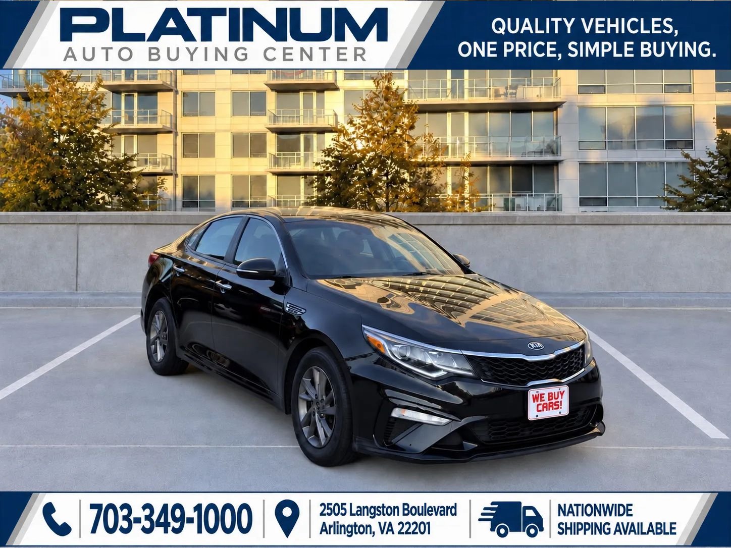 Used 2020 Kia Optima LX FWD image 1