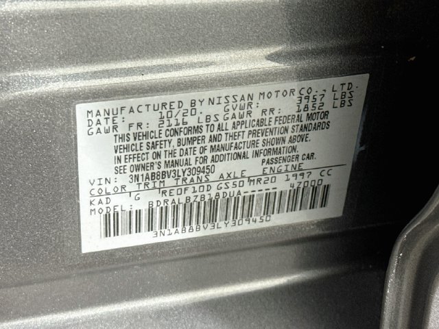 Used 2020 Nissan Sentra S FWD image 37