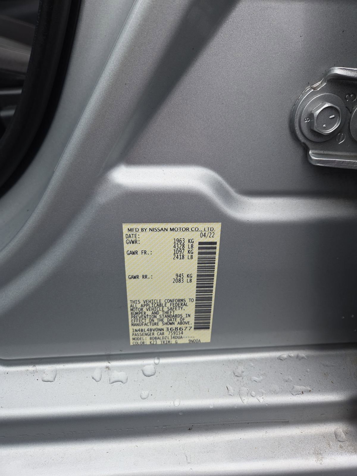 Used 2022 Nissan Altima 2.5 S image 22