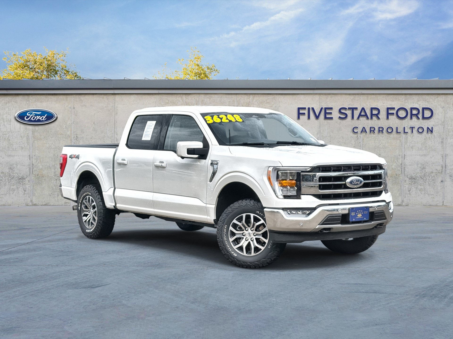 Used 2021 Ford F150 Lariat w/ Trailer Tow Package AWD/4WD image 1