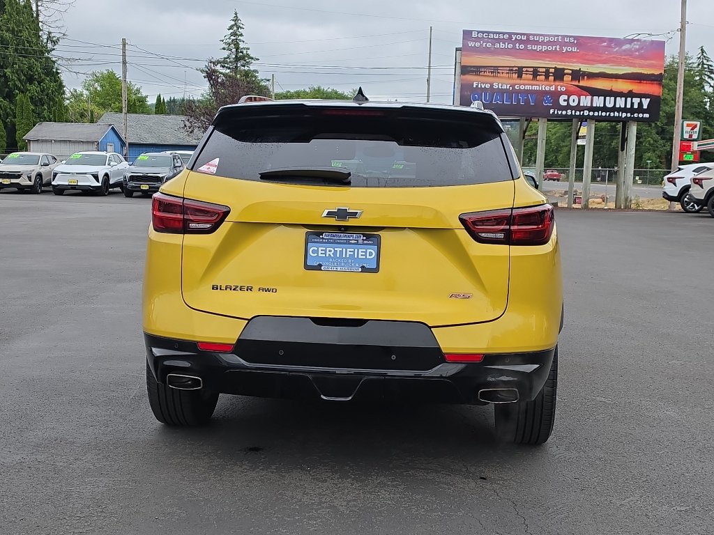 Certified 2023 Chevrolet Blazer RS AWD/4WD image 8